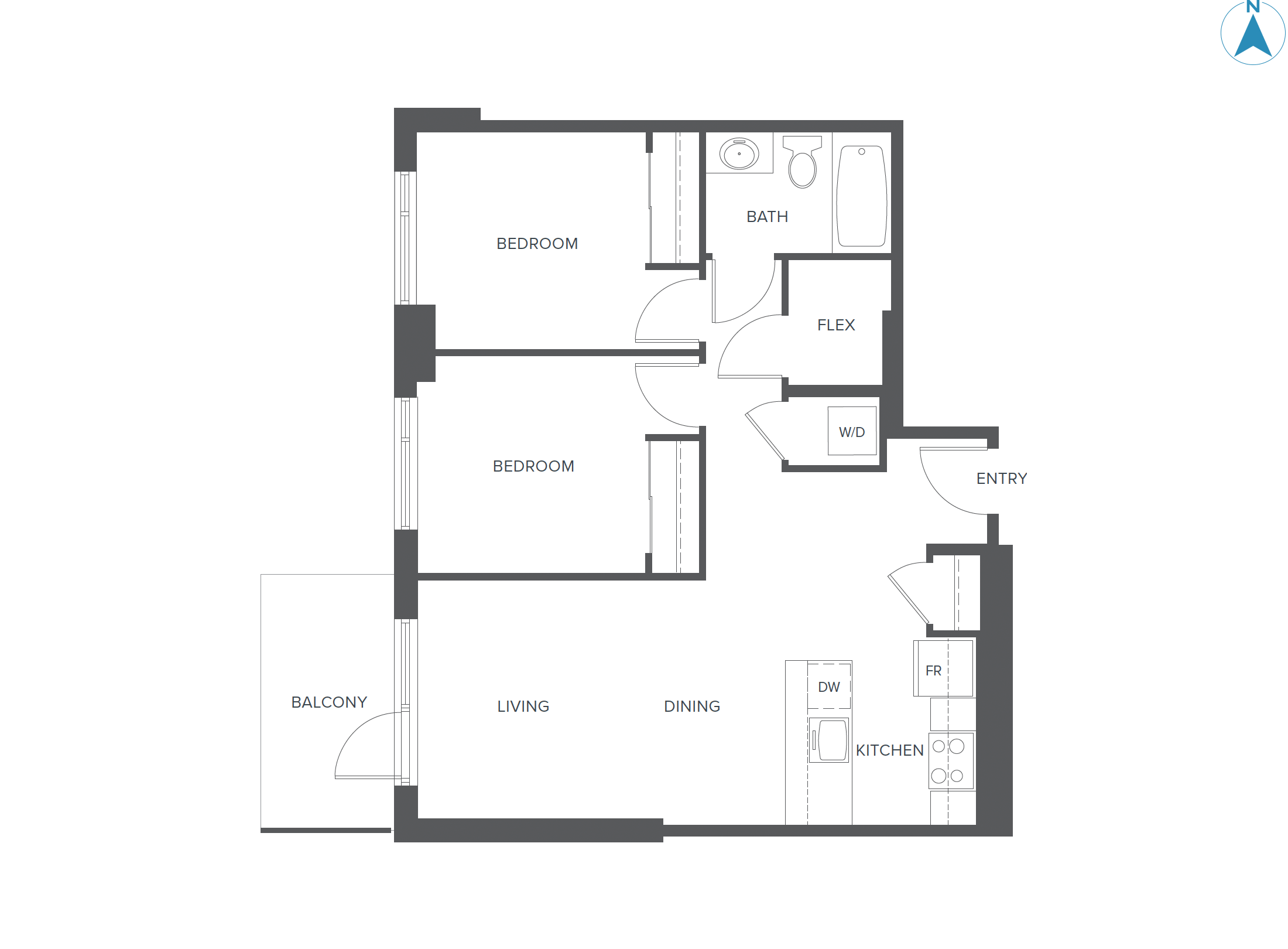 Fraserview Towers - Building 1 Plan C