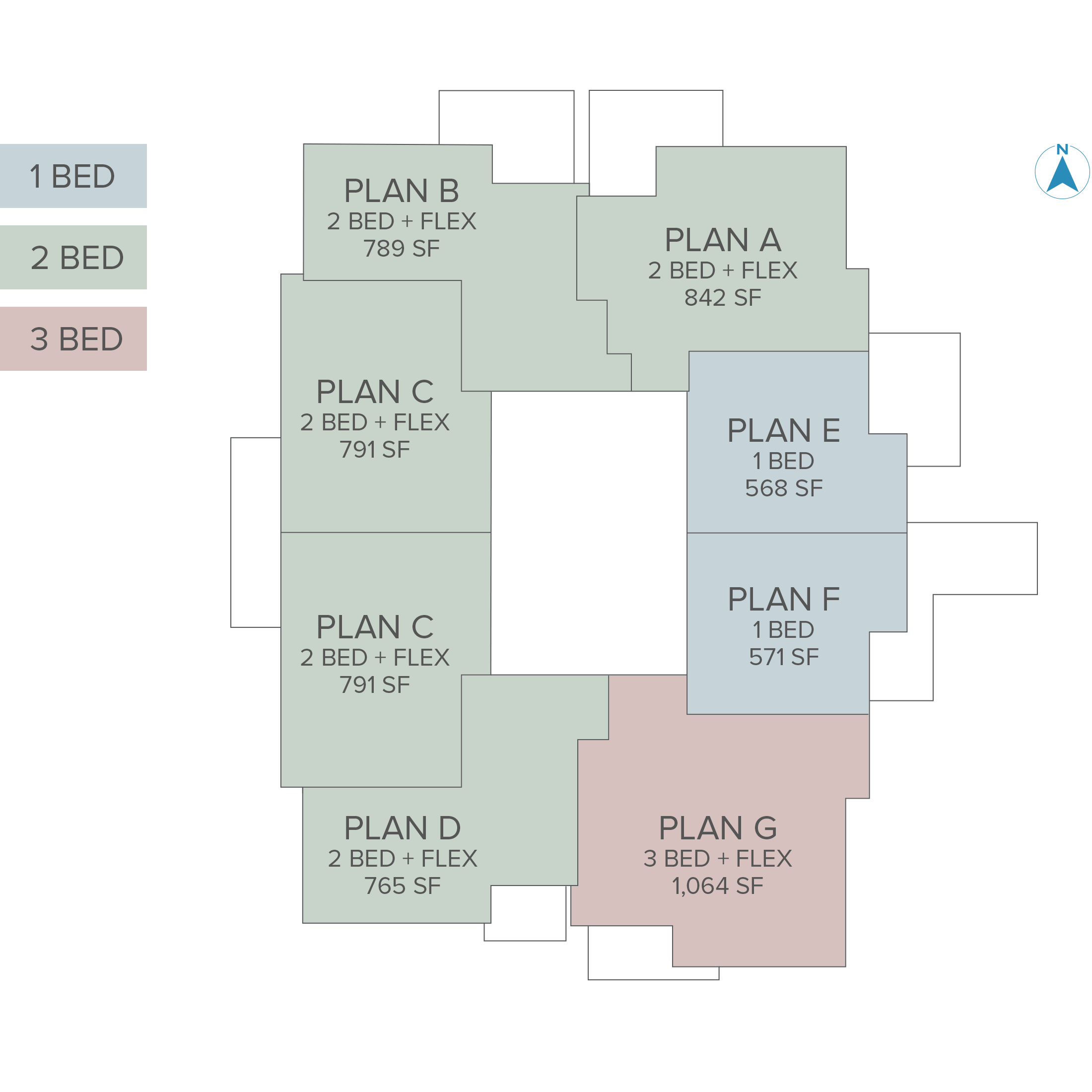 Fraserview Towers - Building 1 Level 3
